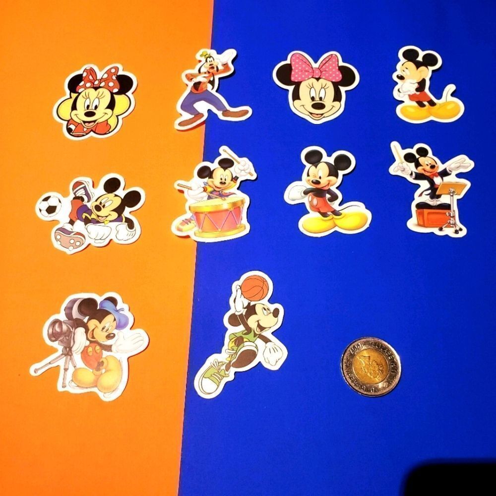 3/$20 10pcs brand new waterproof disney stickers